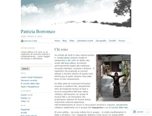 Tablet Screenshot of blog.patriziaborromeo.it